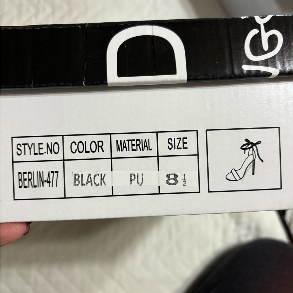 Fashion Nova stripe heels